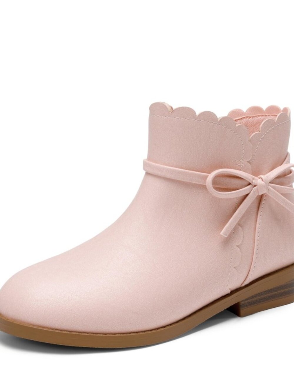 Girls Ankle Boots Side Zipper Booties